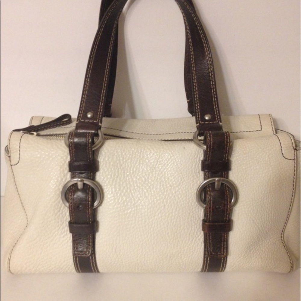 Coach vintage y2k Chelsea leather zippered bag f10887